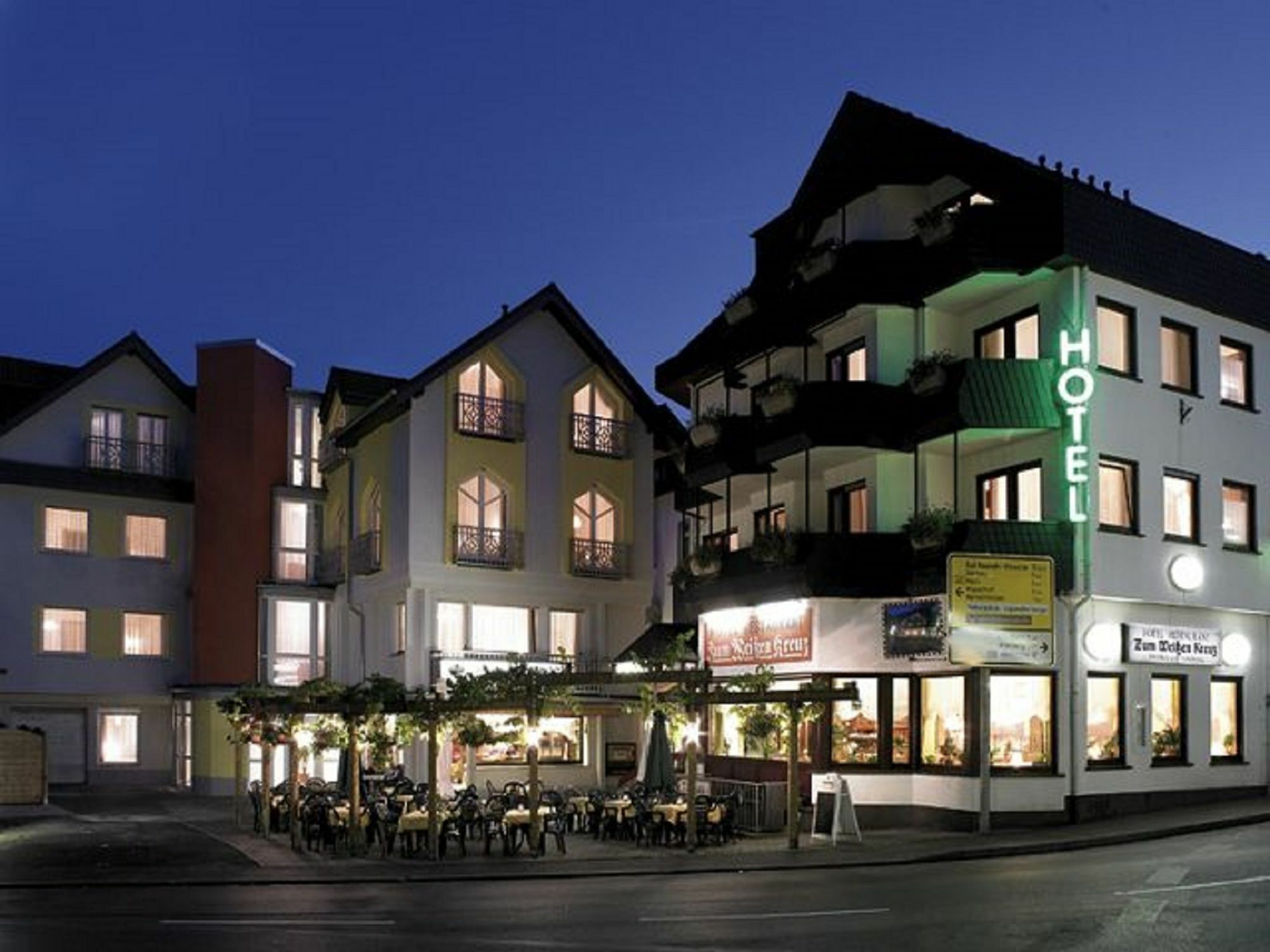 Hotel Zum Weissen Kreuz 알텐아 외부 사진